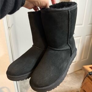 UGG Black Shearling Boots
